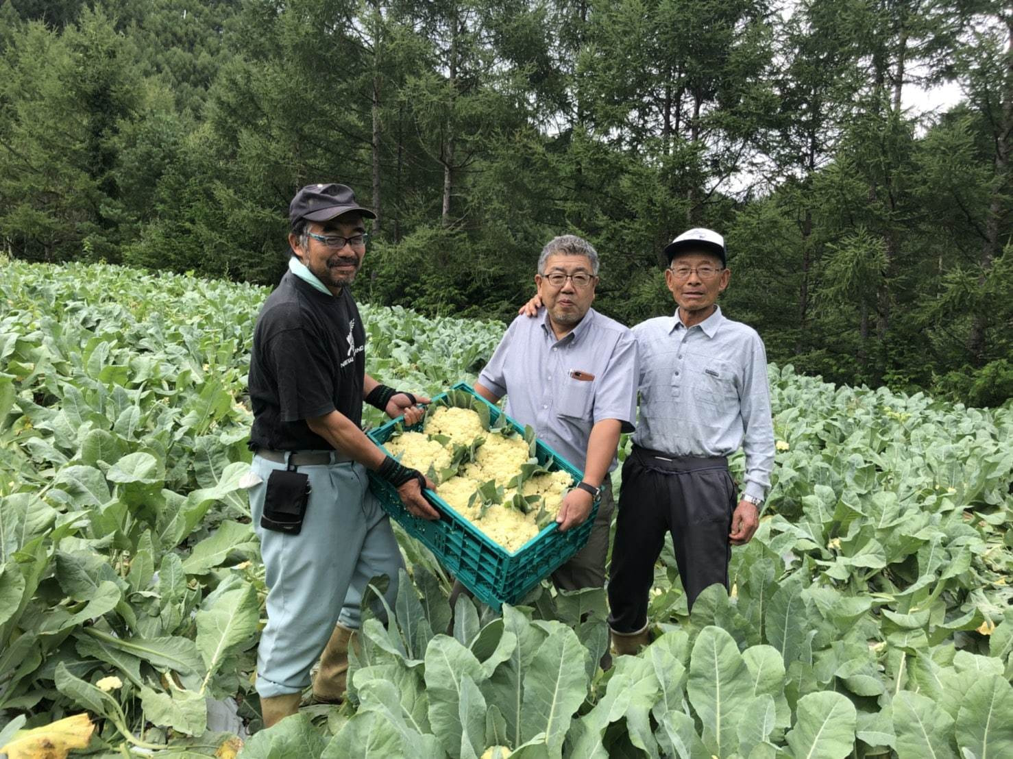 菊原さん親子と芦田社長