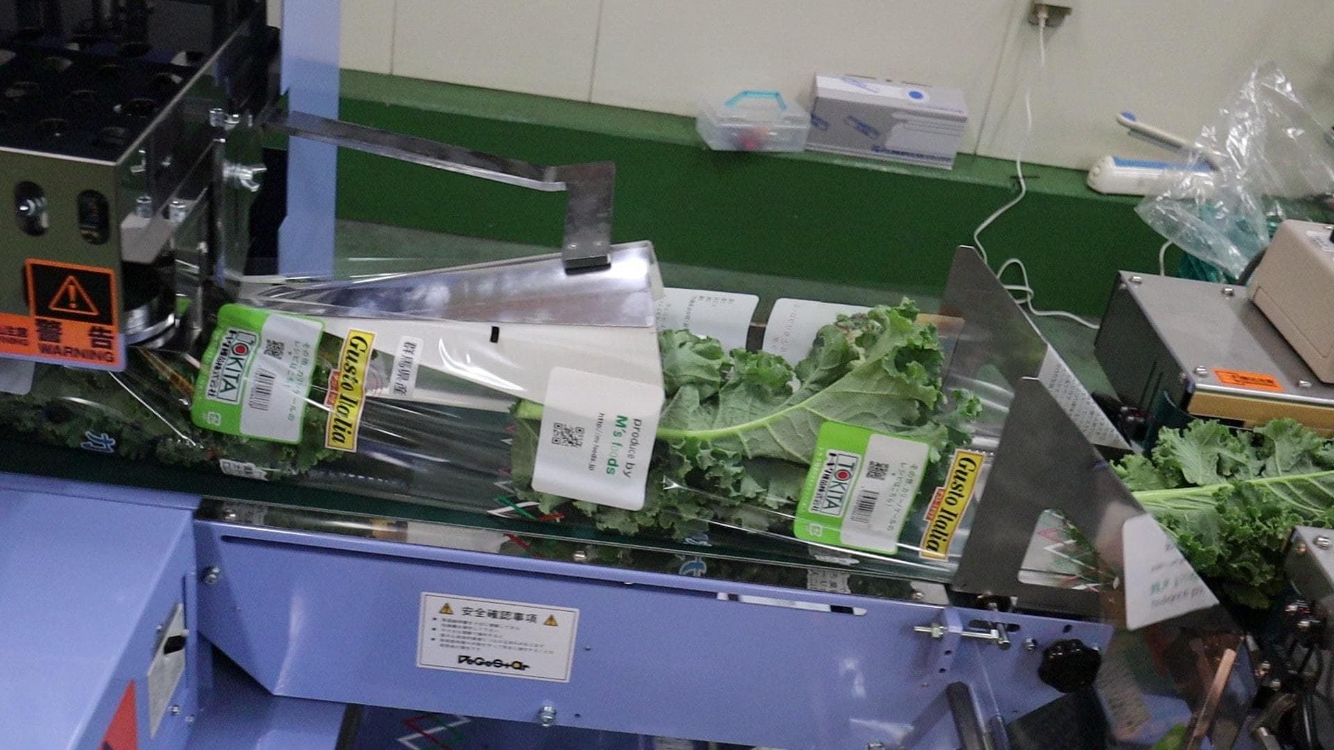 エムズフーズ　カリーノケール包装機