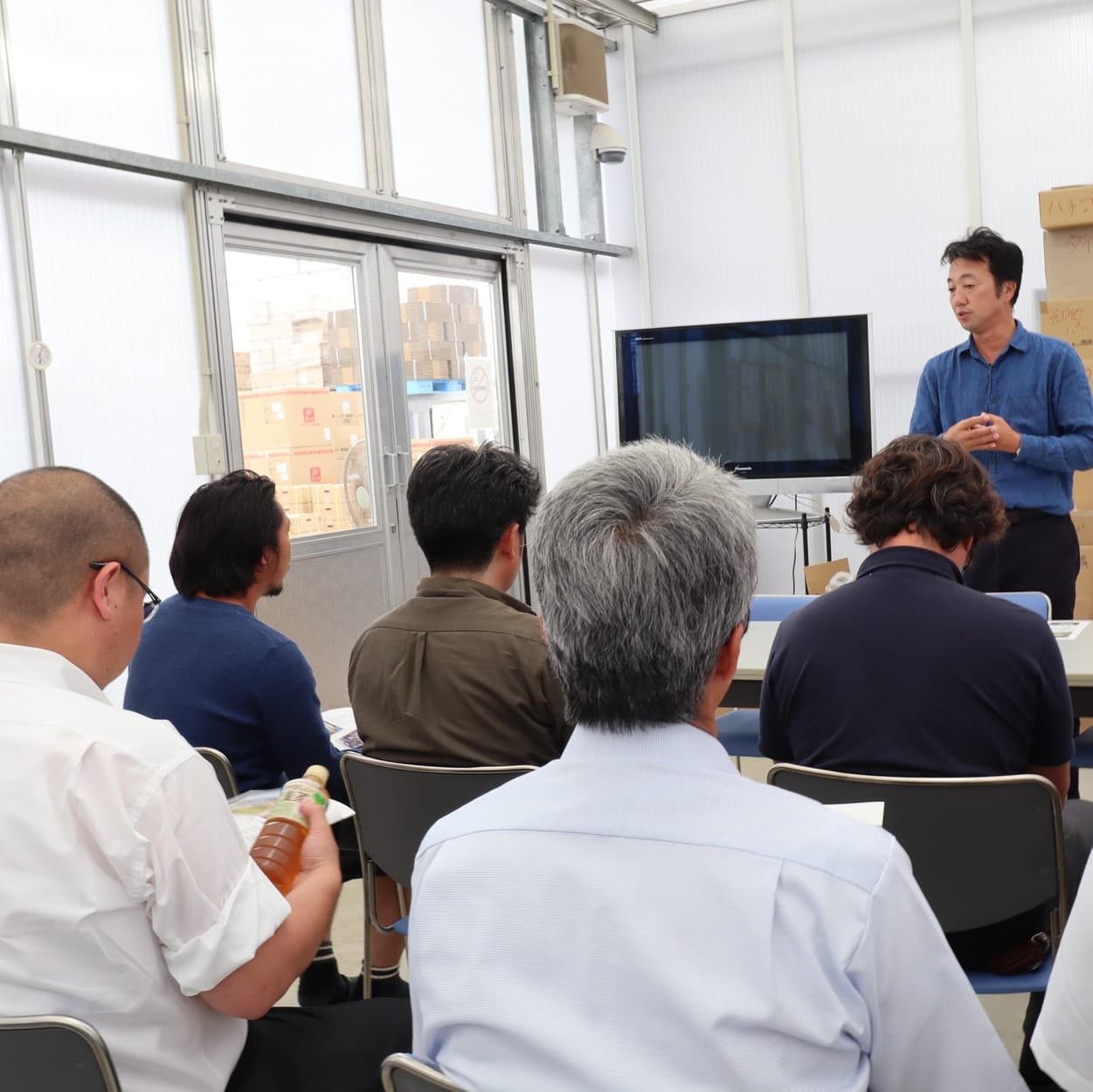 産地交流会　近藤社長