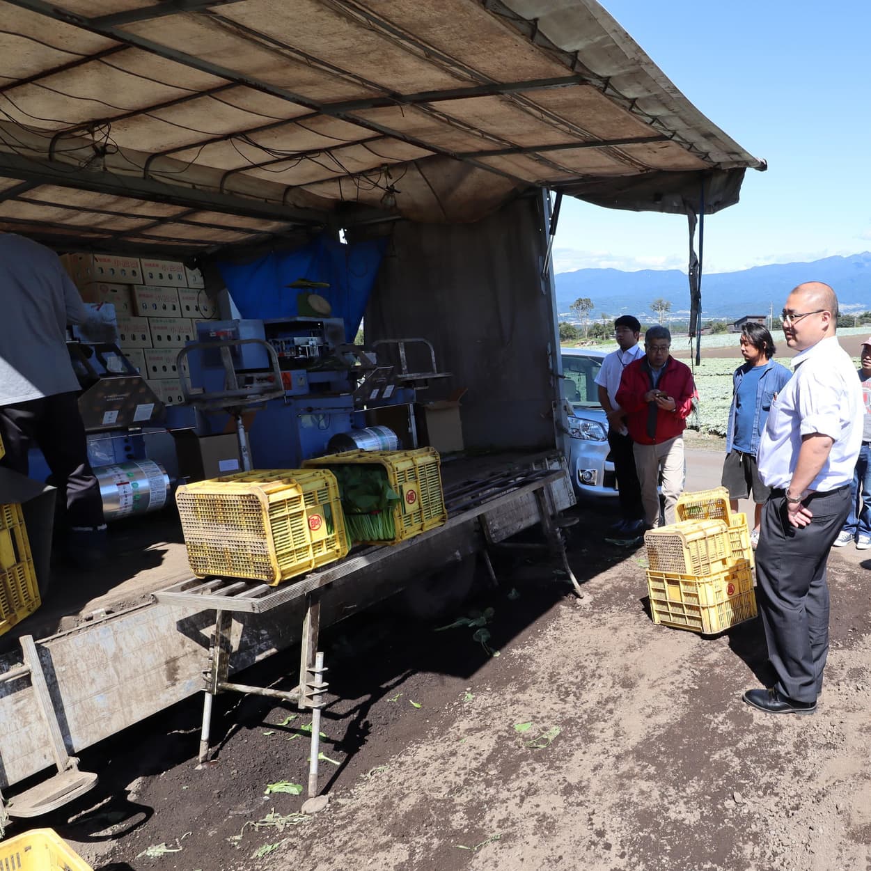産地交流会　角田農園