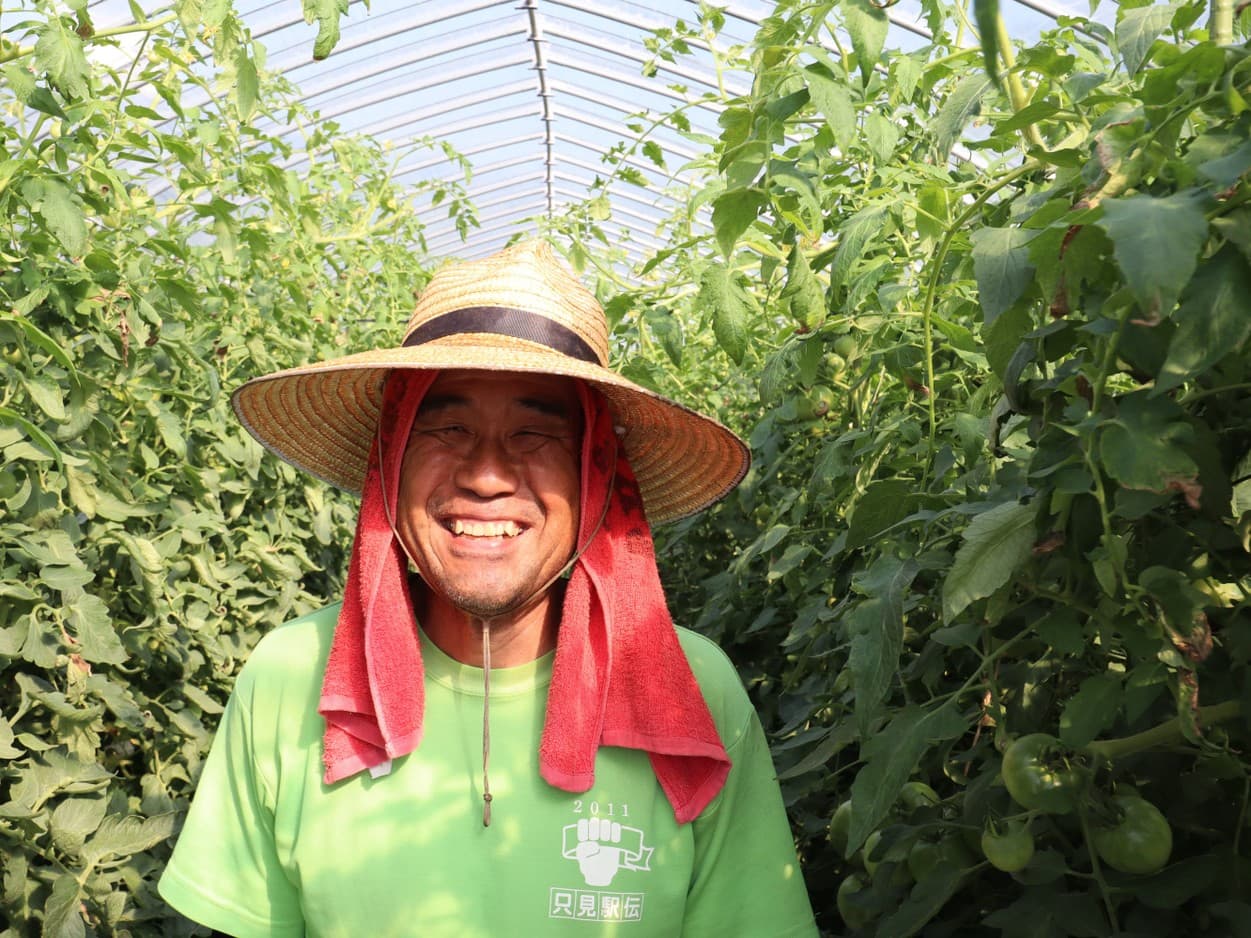 南郷トマト　小野さん