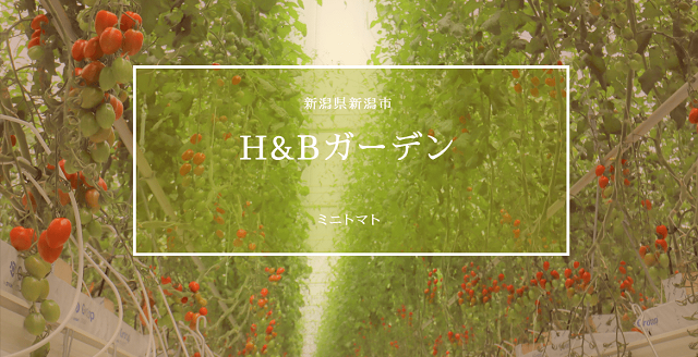 新潟県　H&Bガーデン