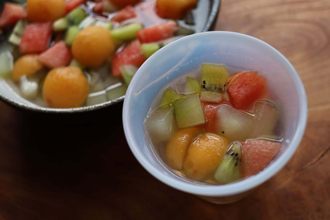 冬瓜のフルーツポンチ