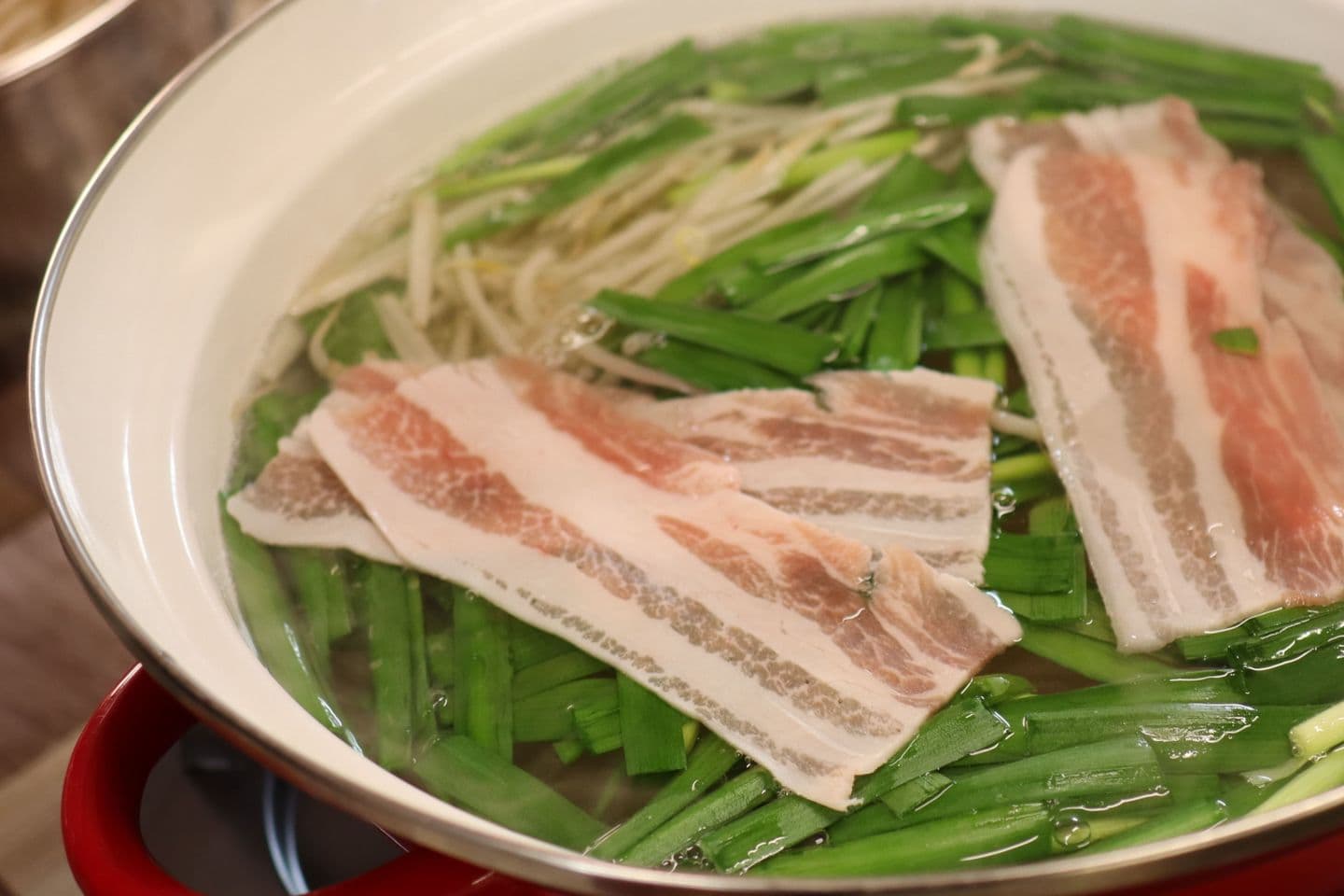 一番刈りにらしゃぶ